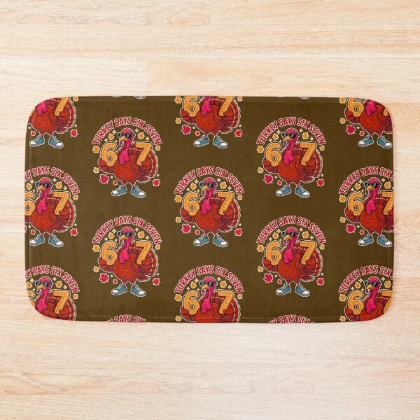 Item preview, Turkey Says Six Seven  designed and sold by WoodburyLake.
