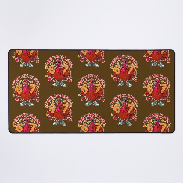 Item preview, Turkey Says Six Seven  designed and sold by WoodburyLake.