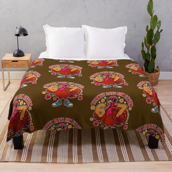 Item preview, Turkey Says Six Seven  designed and sold by WoodburyLake.