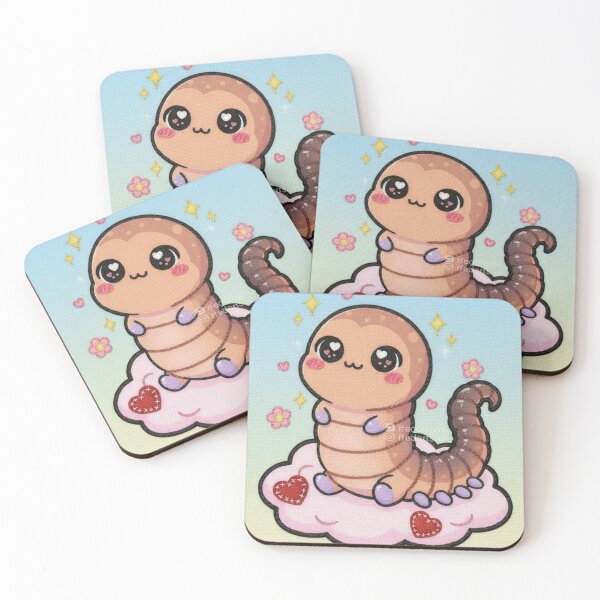 Item preview, Kawaii centipede designed and sold by Nu Sigma 1985.