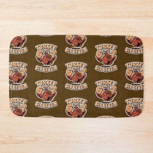 Item preview, Turkey Says Six Seven  designed and sold by WoodburyLake.