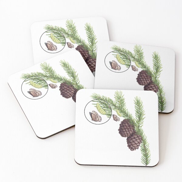 Item preview, Bog Elfin on Black Spruce  designed and sold by JadaFitch.