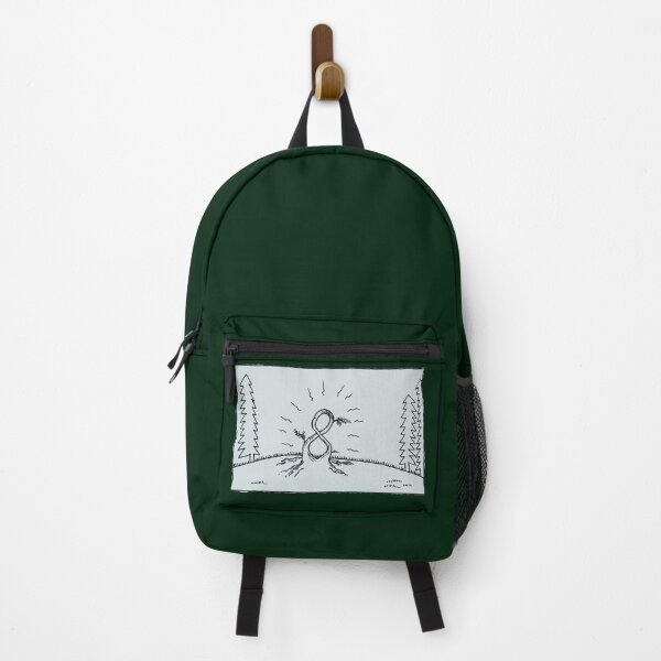 Item preview, Rooted Infinity - Unicorn and Meteor GREEN BACKPACK designed and sold by UnicornMeteor.