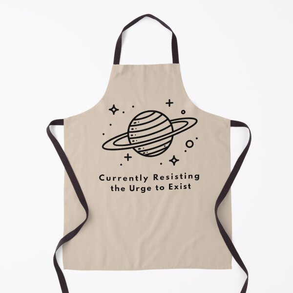 Item preview, Currently Resisting the Urge to Exist | Minimalist Cosmic Aesthetic designed and sold by Design_Your_Day.