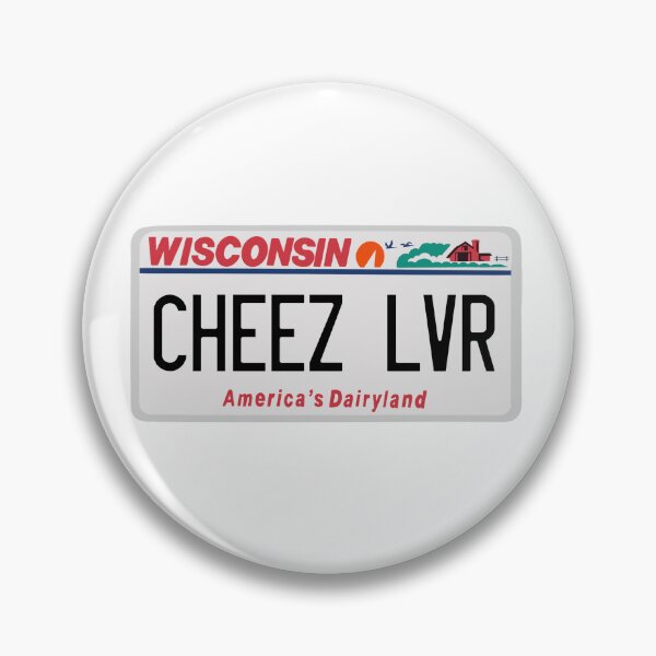 Item preview, Matrícula de Wisconsin - Amante del queso designed and sold by Stuffbysteph95.
