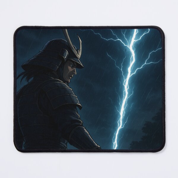 Item preview, Lightning Samurai Storm Warrior designed and sold by Keios Cool Apparel.