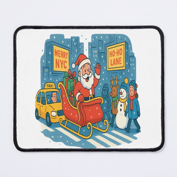 Item preview, No Standing Anytime – Even Santa: A Times Square Christmas designed and sold by Globalcitytees.