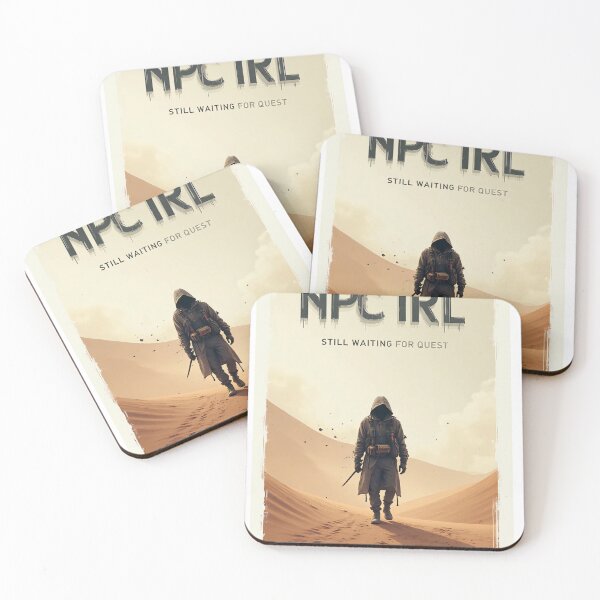 Item preview, NPC IRL Meme – Waiting for Quest Gamer Art designed and sold by toshnaire.