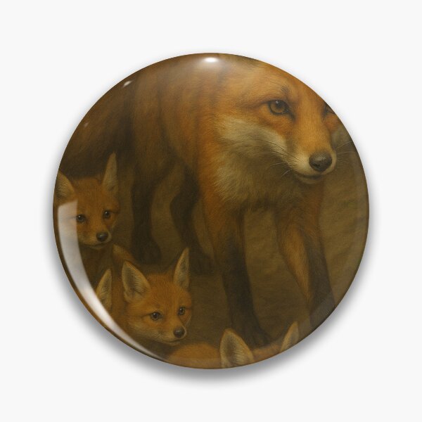 Item preview, Mom Fox and Her Kits designed and sold by thehaywirehoney.