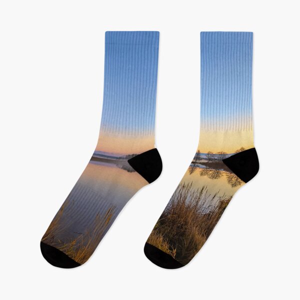 Item preview, Serene Lake at Sunrise designed and sold by Veikko  Suikkanen.