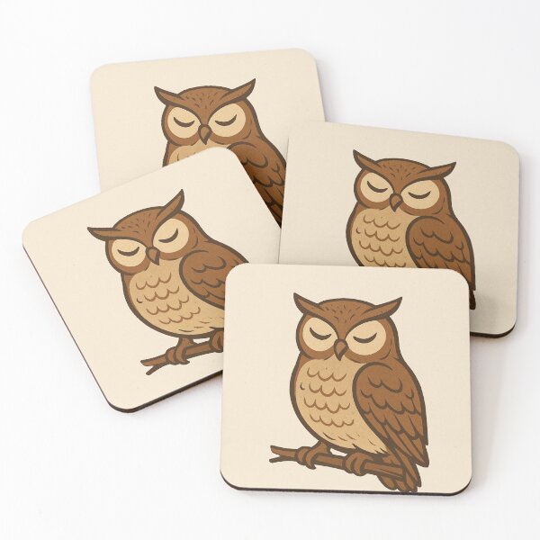 Item preview, funny gamer-style owl design designed and sold by Keios Cool Apparel.