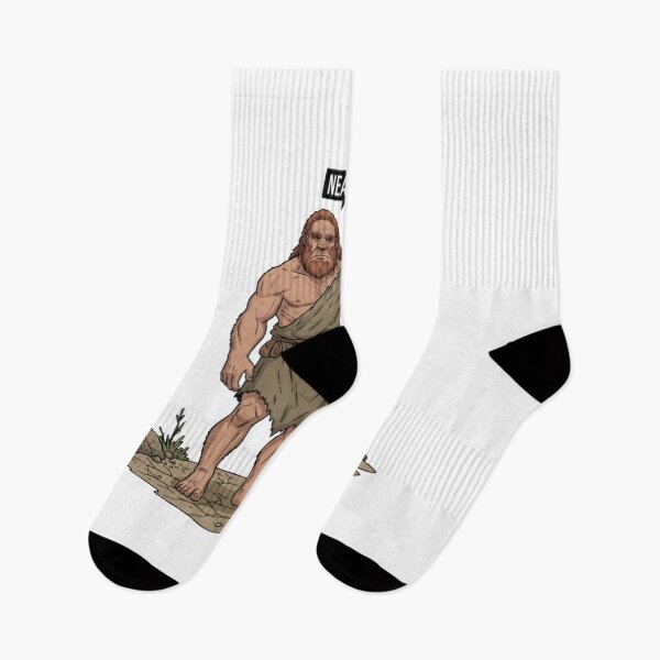 Item preview, Neanderthal vs Neandershort Funny Evolution designed and sold by PunStitch.