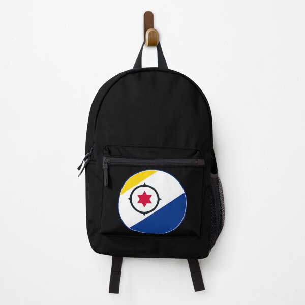 Item preview, Bonaire Flag Round Design designed and sold by NTGUILTY.