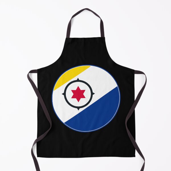 Item preview, Bonaire Flag Round Design designed and sold by NTGUILTY.