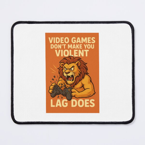Item preview, Aggravated Gaming Lion designed and sold by Keios Cool Apparel.
