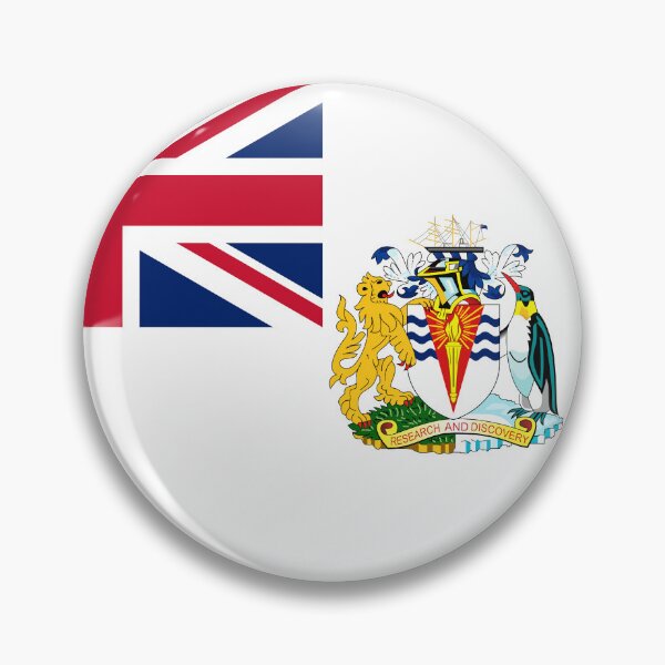 Item preview, British Antarctic Territory Flag Round Design designed and sold by NTGUILTY.