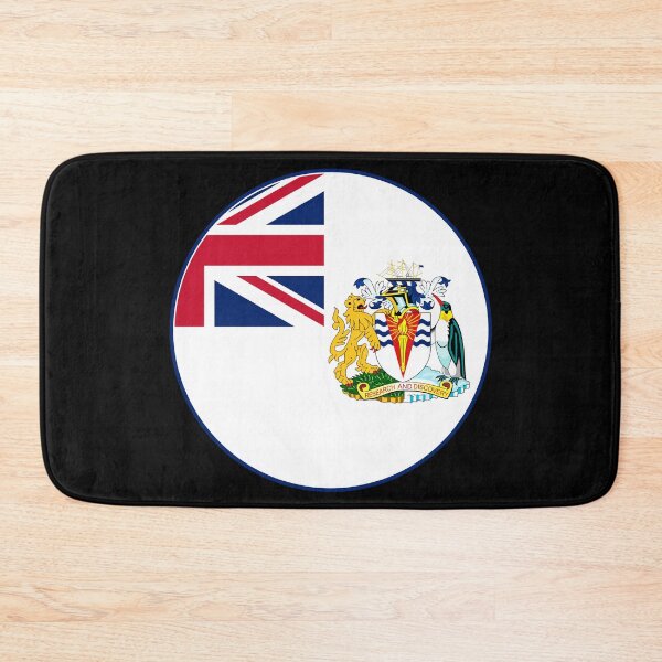 Item preview, British Antarctic Territory Flag Round Design designed and sold by NTGUILTY.