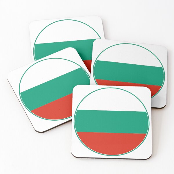 Item preview, Bulgaria Flag Round Design designed and sold by NTGUILTY.