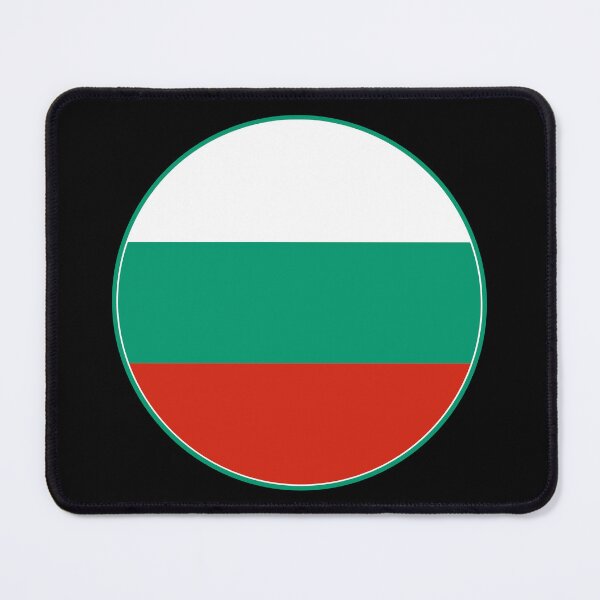 Item preview, Bulgaria Flag Round Design designed and sold by NTGUILTY.
