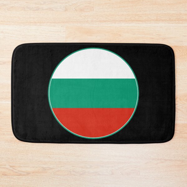 Item preview, Bulgaria Flag Round Design designed and sold by NTGUILTY.
