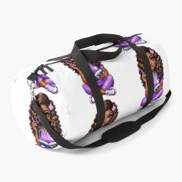 Item preview, Adorable Black Nurse Writing Notes | Nursing Student Art designed and sold by Lulunza.
