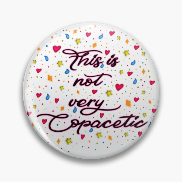 Item preview, This is not very copacetic  designed and sold by Kallmekuhh.