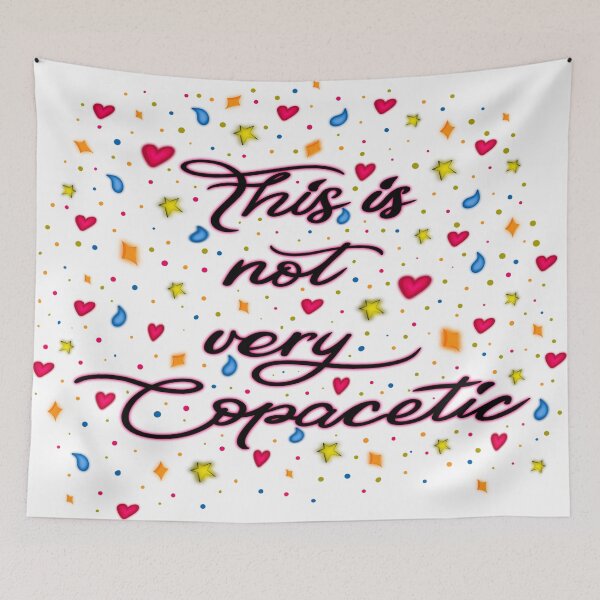 Item preview, This is not very copacetic  designed and sold by Kallmekuhh.