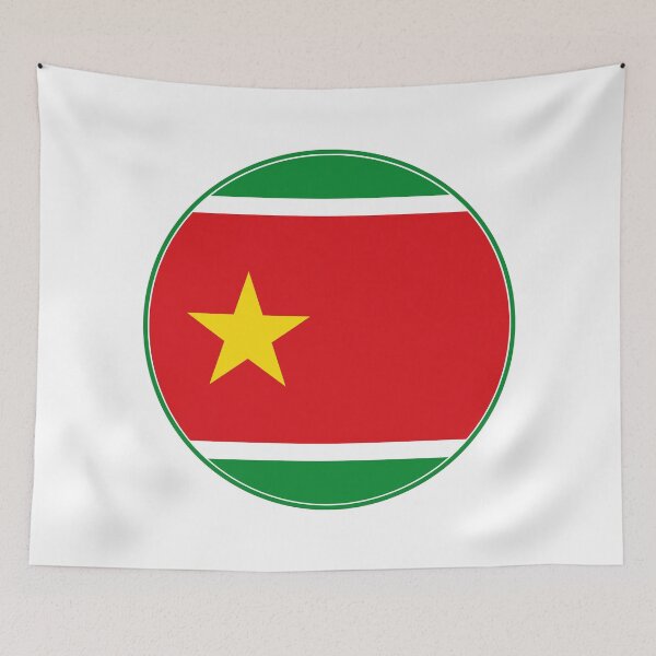 Item preview, Guadeloupe Flag Round Design designed and sold by NTGUILTY.