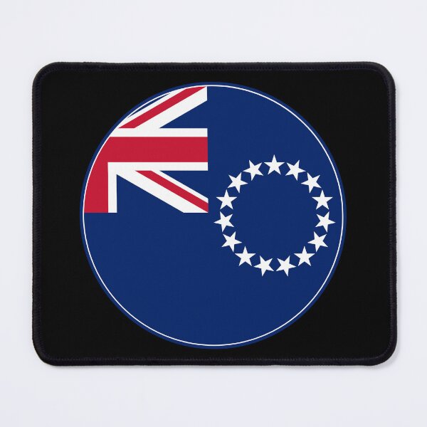 Item preview, Cook Islands Flag Round Design designed and sold by NTGUILTY.