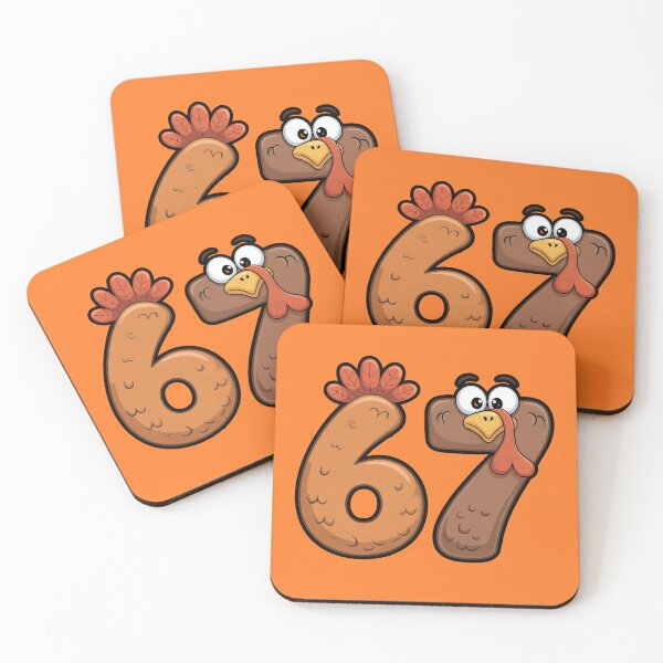 Item preview, Turkey Says Six Seven  designed and sold by WoodburyLake.