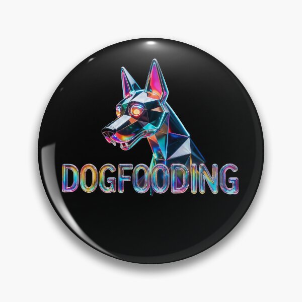 Item preview, Neon Polygonal “Dogfooding” designed and sold by Minuto Cria.