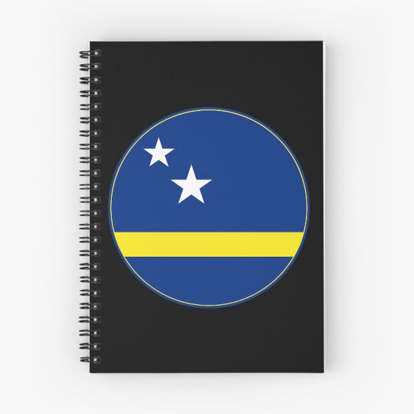 Item preview, Curacao Flag Round Design designed and sold by NTGUILTY.
