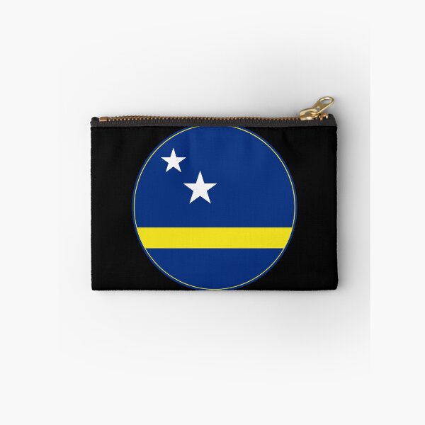 Item preview, Curacao Flag Round Design designed and sold by NTGUILTY.