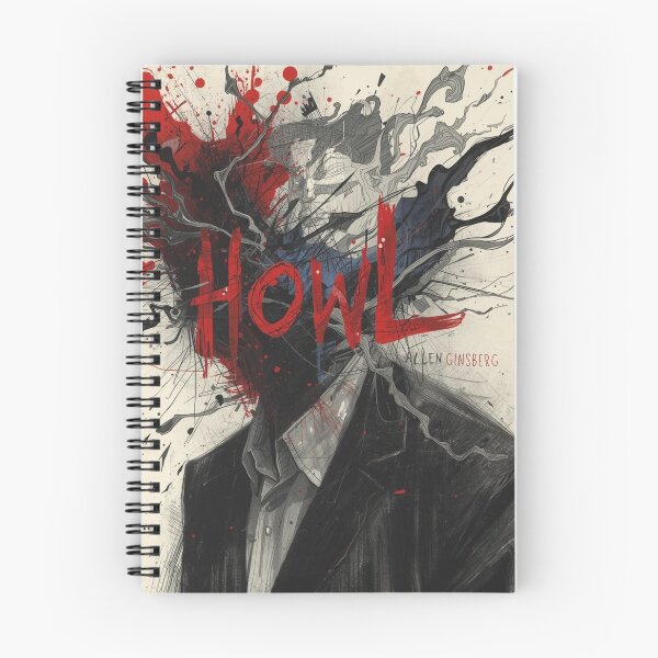 Item preview, 'Howl' a poem by Allen Ginsberg designed and sold by Filologica.