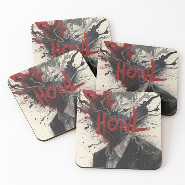 Item preview, 'Howl' a poem by Allen Ginsberg designed and sold by Filologica.