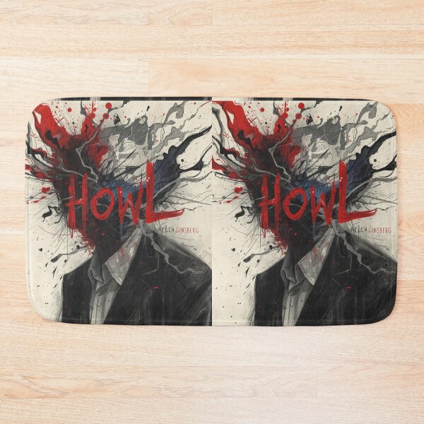 Item preview, 'Howl' a poem by Allen Ginsberg designed and sold by Filologica.
