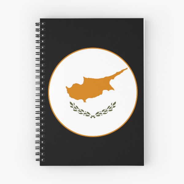 Item preview, Cyprus Flag Round Design designed and sold by NTGUILTY.