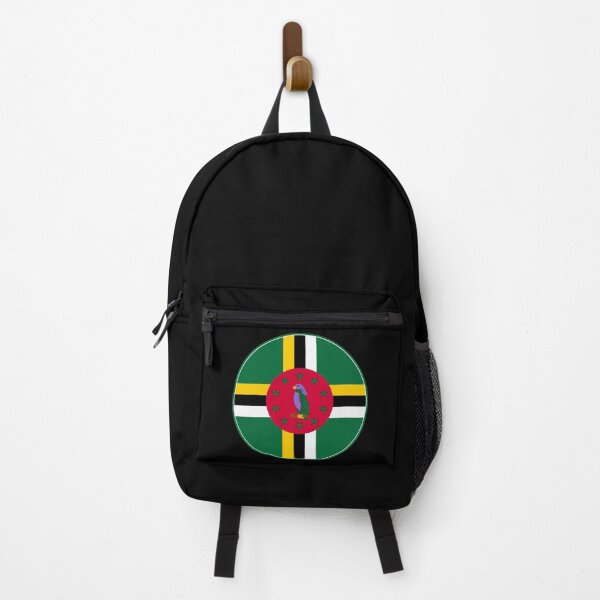 Item preview, Dominica Flag Round Design designed and sold by NTGUILTY.