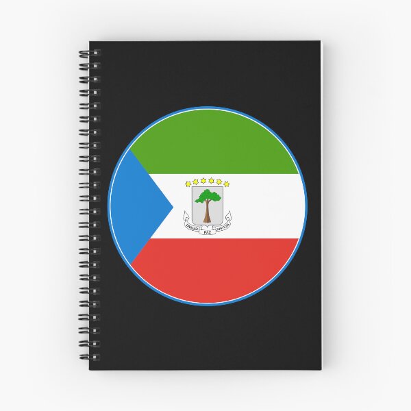 Item preview, Equatorial Guinea Flag Round Design designed and sold by NTGUILTY.