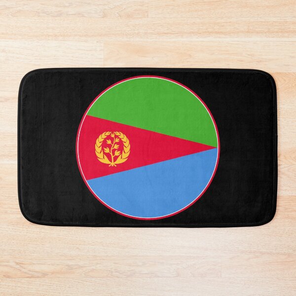 Item preview, Eritrea Flag Round Design designed and sold by NTGUILTY.