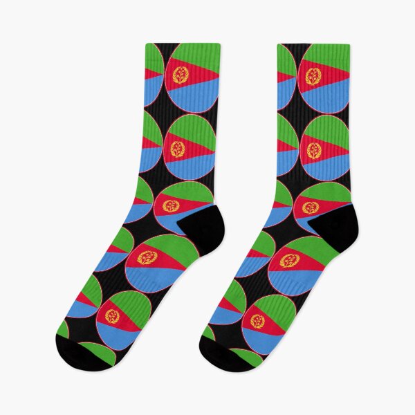 Item preview, Eritrea Flag Round Design designed and sold by NTGUILTY.
