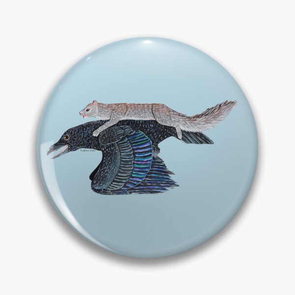 Item preview, Squirrel on a raven paper cutout designed and sold by WolfRaven Creations.