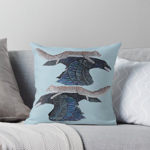 Item preview, Squirrel on a raven paper cutout designed and sold by WolfRaven Creations.