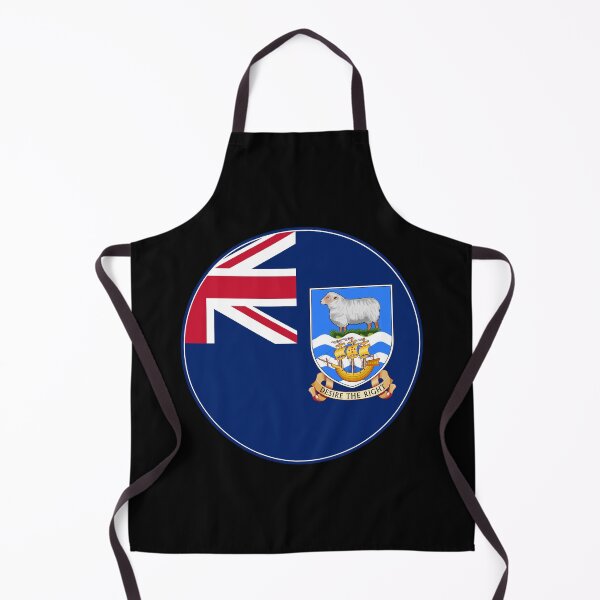 Item preview, Falkland Islands Flag Round Design designed and sold by NTGUILTY.