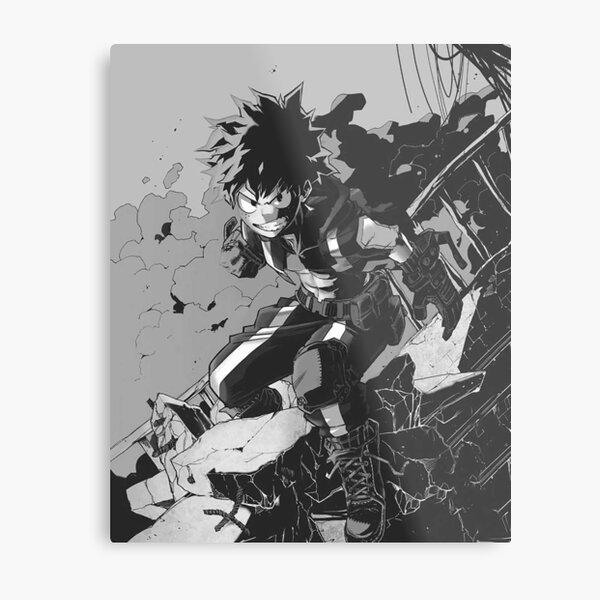 My heroe academia Metal Print