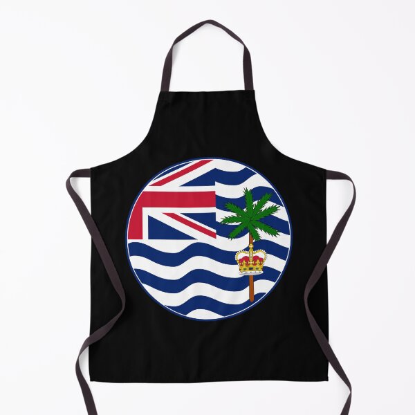 Item preview, British Indian Ocean Territory Flag Round Design designed and sold by NTGUILTY.
