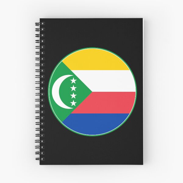 Item preview, Comoros Flag Round Design designed and sold by NTGUILTY.