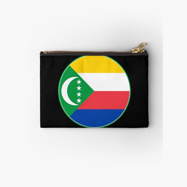 Item preview, Comoros Flag Round Design designed and sold by NTGUILTY.