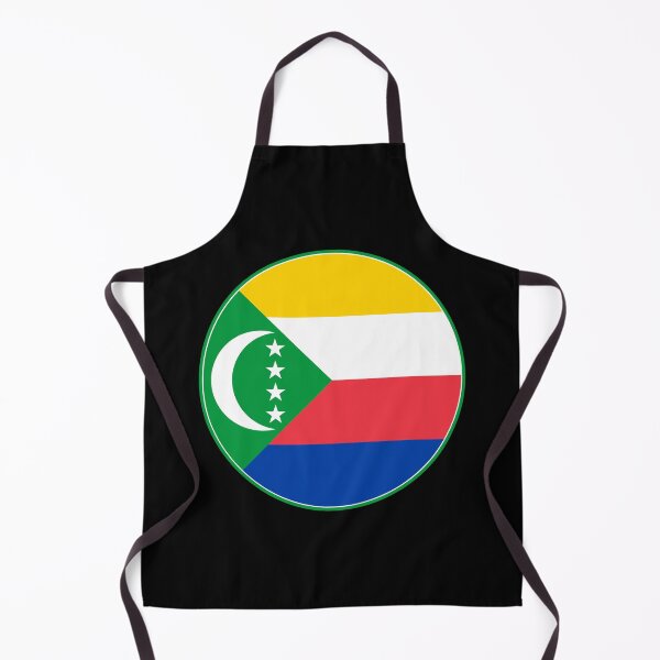 Item preview, Comoros Flag Round Design designed and sold by NTGUILTY.
