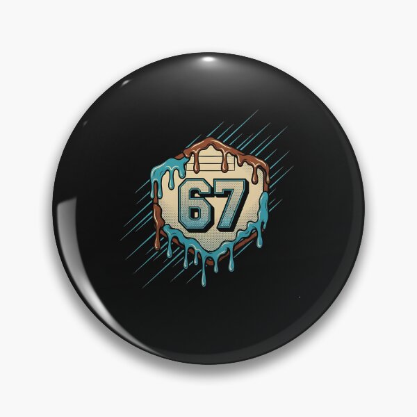 Item preview, Baseball Drip Number 67 Tee Player Or 67th Birthday designed and sold by cawtoon.